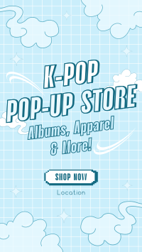 Kpop Pop-Up Store Instagram story Image Preview