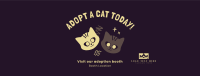 Adopt A Cat Today Facebook Cover Design