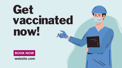 Time to Vaccinate Facebook event cover Image Preview