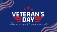 Honor Our Veterans Facebook Event Cover Design