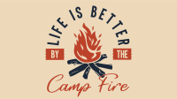 Camp Fire Animation Image Preview