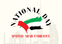 UAE City Postcard Image Preview