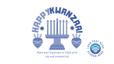 Kwanzaa Badge Facebook event cover Image Preview