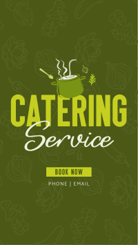 Delicious Catering YouTube Short Design