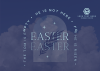 Heavenly Easter Postcard Design