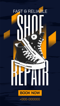 Shoe Repair Service Facebook Story Preview