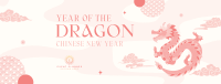 Year Of The Dragon Facebook Cover Design
