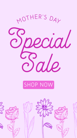 Sale for Moms! Instagram story Image Preview