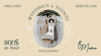 Wedding Photographer Rates Facebook event cover Image Preview