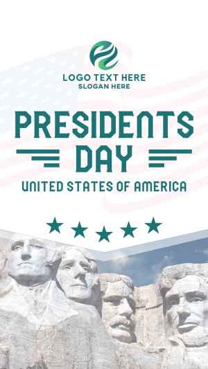 Presidents Day of USA Instagram story Image Preview