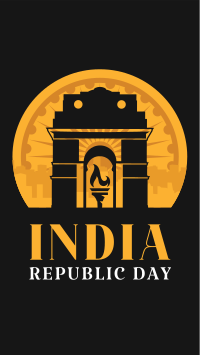 Republic Day Celebration Facebook story Image Preview