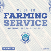 Trustworthy Farming Service Instagram post Image Preview