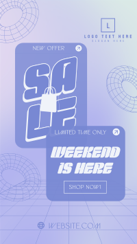 Generic Weekend Sale Instagram Story Design