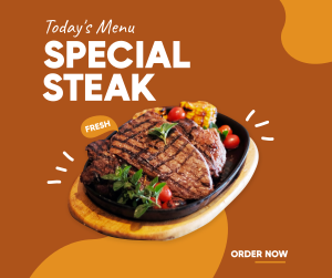 Special Steak Facebook post