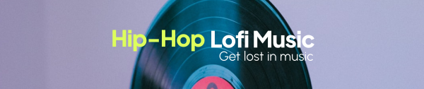 Lofi Music SoundCloud Banner Design Image Preview
