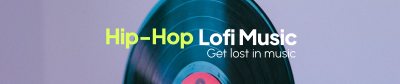 Lofi Music SoundCloud Banner