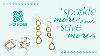 Jewelry Promo Sale Facebook event cover Image Preview
