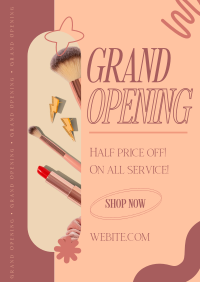 Salon Grand Opening Poster Image Preview