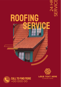 Roofing Service Flyer Image Preview