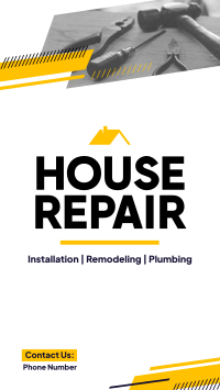 Home Repair Services Instagram story Image Preview