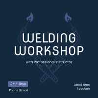 Welding Tools Workshop Instagram post Image Preview