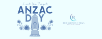 Remembering Anzac Day Facebook Cover Image Preview