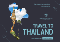 Explore Thailand Postcard Image Preview