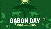 Gabon Independence Day Facebook event cover Image Preview