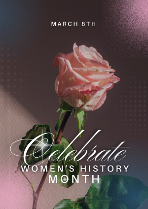 Women's History Video Flyer Image Preview