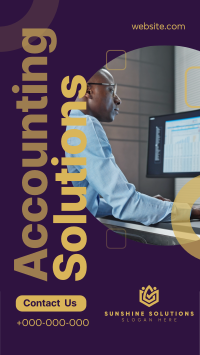 Accounting Solutions TikTok Video Image Preview