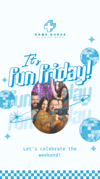 Fun Friday Party Facebook Story Design
