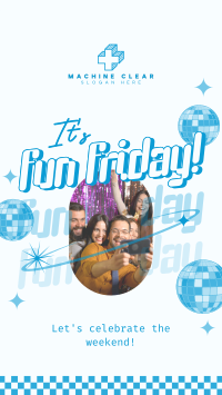 Fun Friday Party Facebook story Image Preview