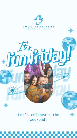 Fun Friday Party Facebook story Image Preview