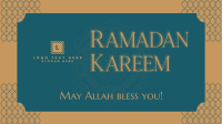 Happy Ramadan Kareem Facebook Event Cover Design