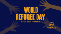 World Refugee Day Facebook Event Cover Image Preview