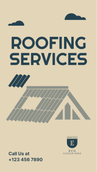 Residential Roof Repair Instagram story Image Preview