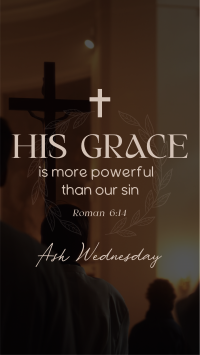 His Grace Instagram reel Image Preview