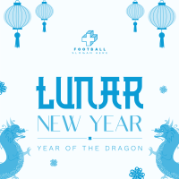 Lucky Lunar New Year Linkedin Post Image Preview