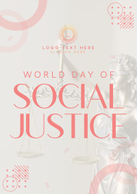 Social Justice Day Flyer Image Preview