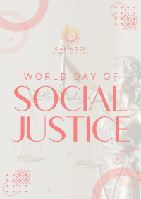 Social Justice Day Flyer Image Preview