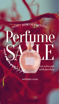 Special Perfume Sale TikTok Video Design