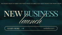 Bold Minimalism Business Launch Animation Preview