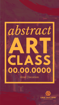 Abstract Art Instagram Story Design