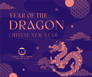 Year Of The Dragon Facebook post Image Preview