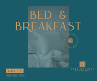 Bed and Breakfast Apartments Facebook Post Design
