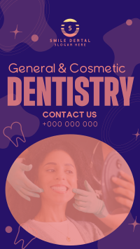 General & Cosmetic Dentistry TikTok Video Image Preview