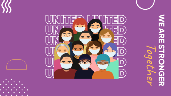United Together Facebook Event Cover Design
