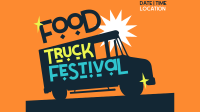 Food Truck Festival Facebook event cover Image Preview