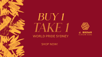 World Pride Sydney Promo Facebook Event Cover Design