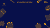 Back to School Discount Zoom background Image Preview